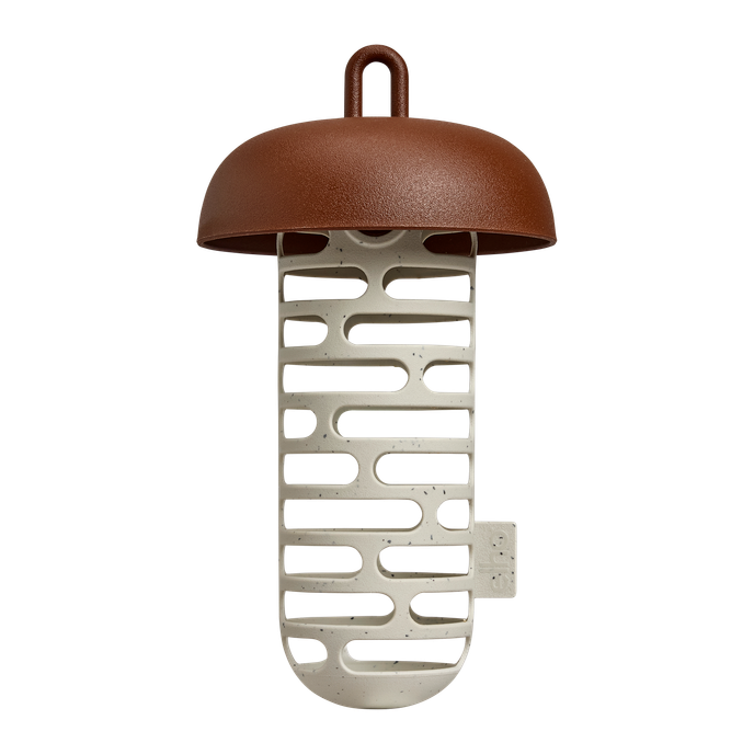 organic suet ball feeder 12cm chestnut brown